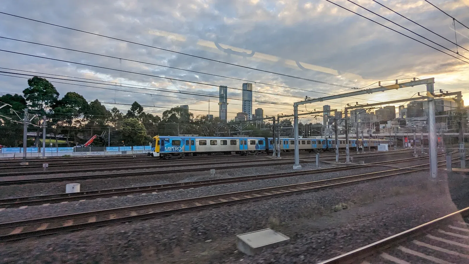 Melbourne ao entardecer, Agosto de 2023