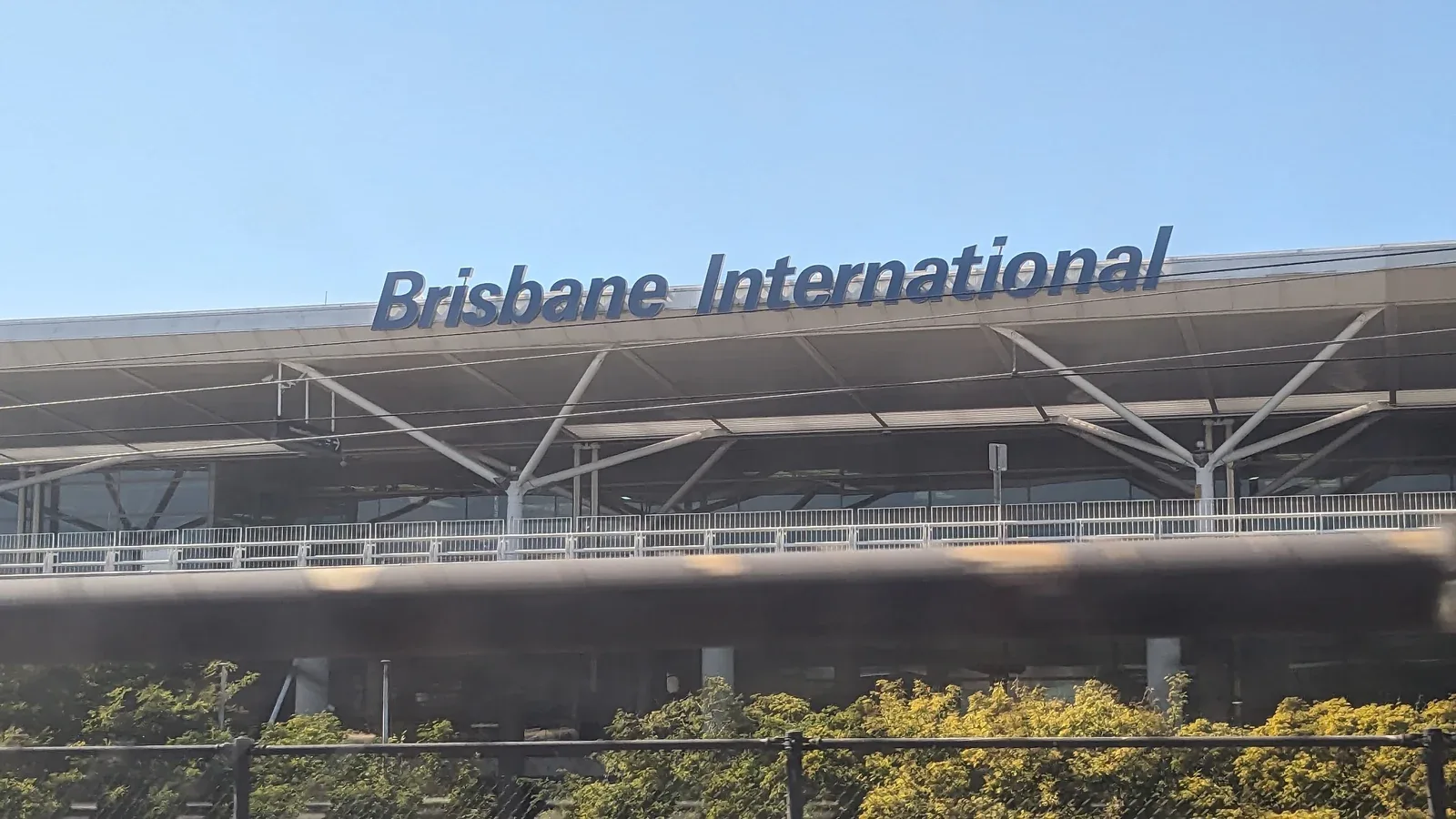 O aeroporto de Brisbane, Setembro de 2023